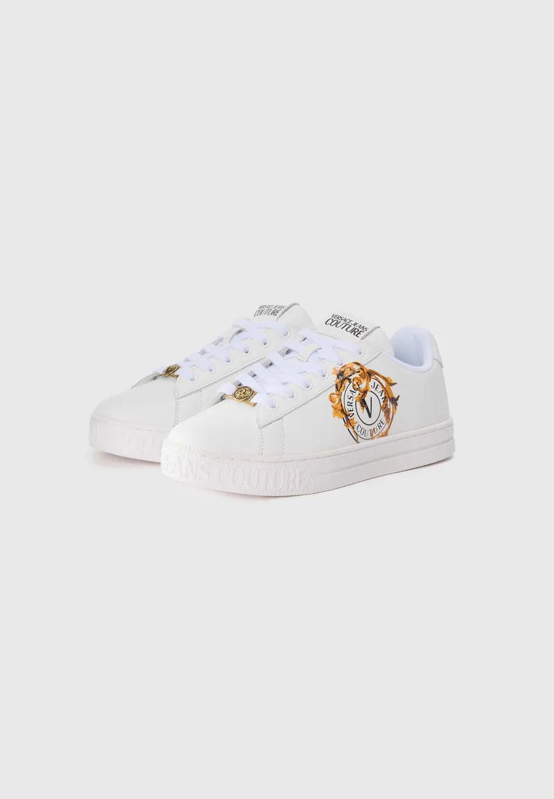 Versace Jeans Couture FONDO COURT - Sneakers basse - white